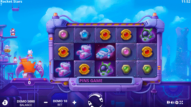 Gameplay of Rocket Stars