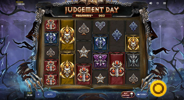 Gothic slot machine Judgment Day Megaways