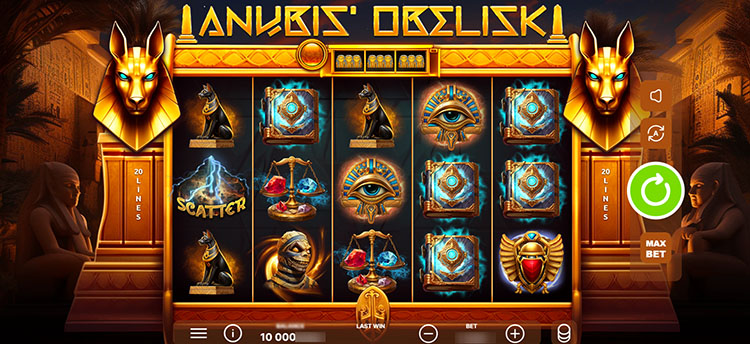 Anubis' Obelisk will appeal to fans of Egyptian themes