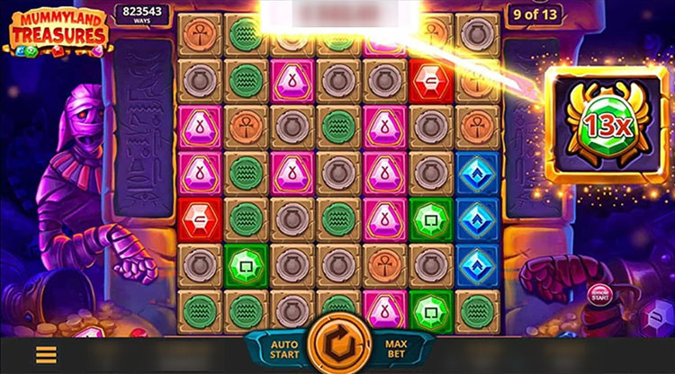 Freespins screen